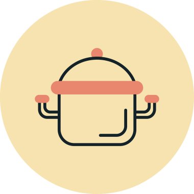 Bir simgenin vektör illüstrasyonu