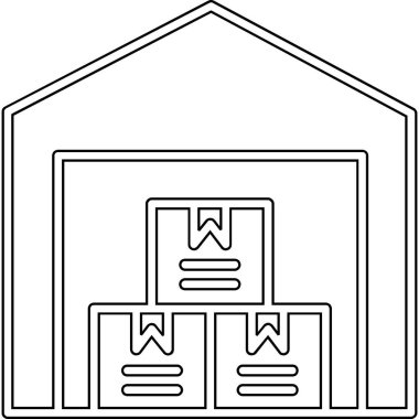 mimari ev simgesi taslak biçiminde