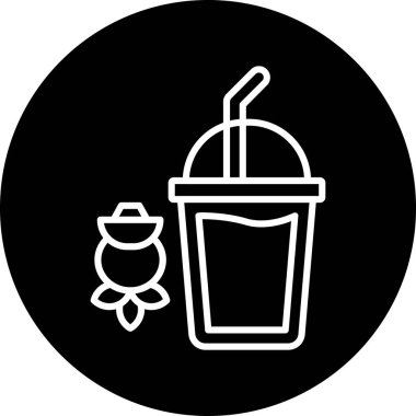 Modern simgenin vektör illüstrasyonu