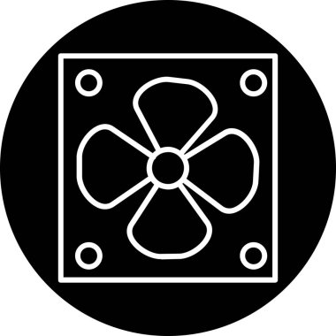 Atom vektör satırı simgesi