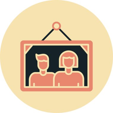 İnsan simgesinin vektör illüstrasyonu