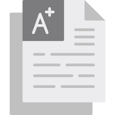 dosya vektörü glifleri düz simge