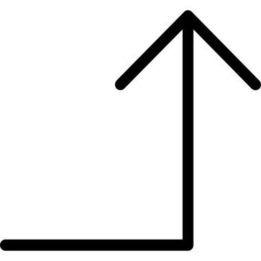 Ok simgesi. Basit resimleme