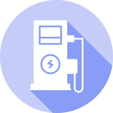 Gaz. Web simgesi basit illüstrasyon