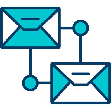 e-posta ileti simgesi doldurulmuş özet biçimi