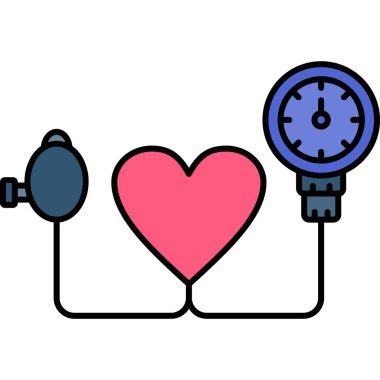 renk web çizgisi vektör simgesi