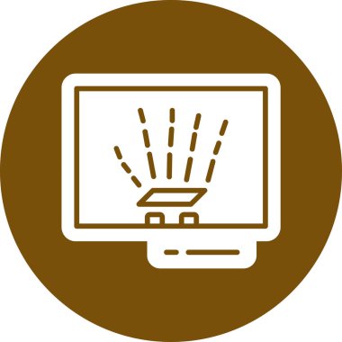 Alışveriş. Web simgesi basit illüstrasyon