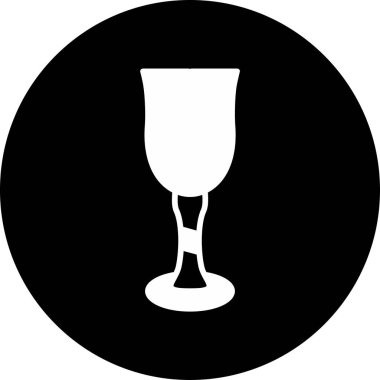 içki cam vektör illüstrasyonu