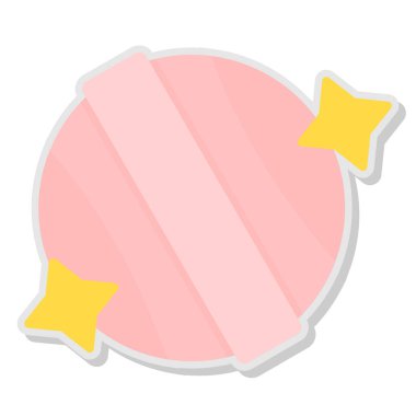 vektör çizim karikatür şeker