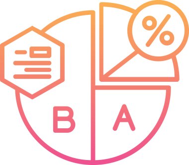 İndirim simgesi vektör illüstrasyonu