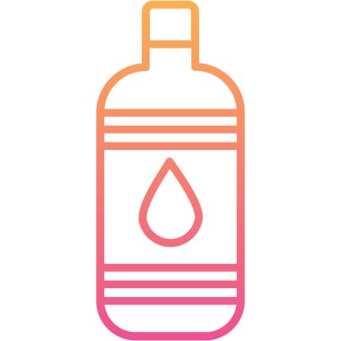 bebek şişe simgesi, vektör illüstrasyonu