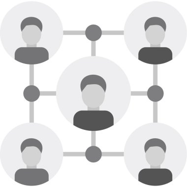 Vektör ağ simgesi. ağ simgesi