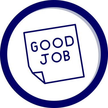 İş. Web simgesi basit tasarım