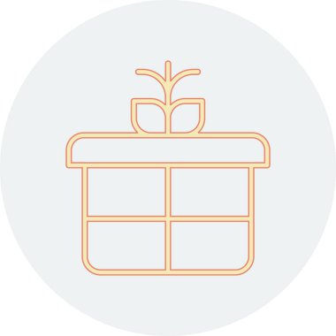 Hediye kutusu. Basit tasarım