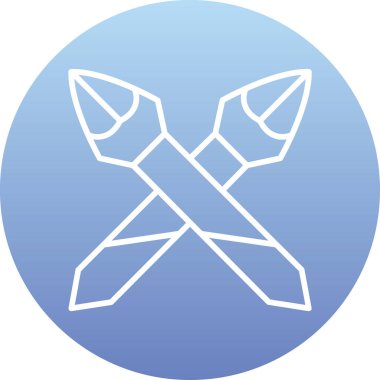 Modern simgenin vektör illüstrasyonu