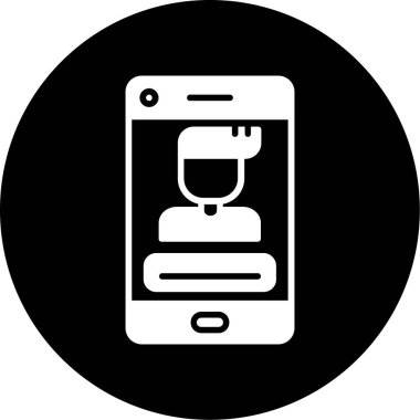 Kişisel ve ticari kullanım için vektör mobil simgesi.