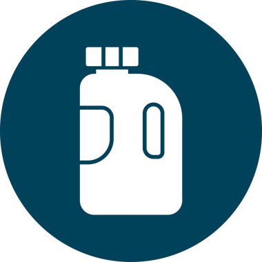 Şişe simgesinin vektör illüstrasyonu