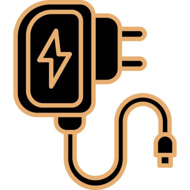 Fiş. Web simgesi basit illüstrasyon