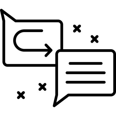 Veri analiz çizgisi simgesi, konsept illüstrasyon, dış hat sembolü, vektör işareti, doğrusal sembol.