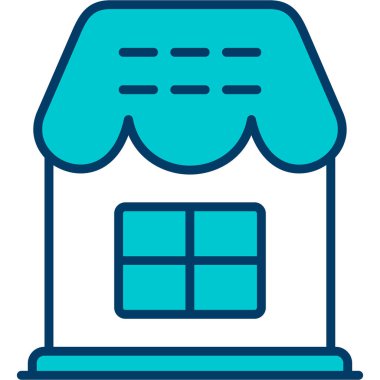 ev web simge vektör çizim