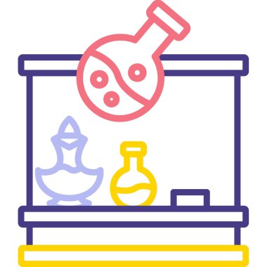 Modern eğitim ikonunun vektör illüstrasyonu