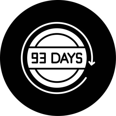 89 günlük siyah pul.