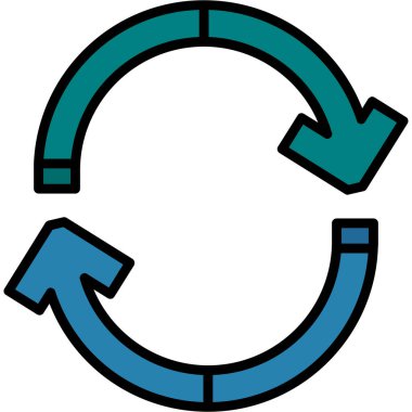 ok simgesi vektör illüstrasyonu