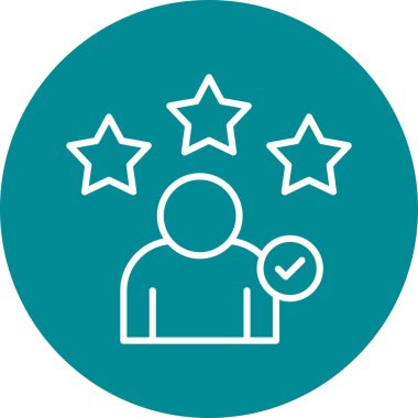 Müşteri hizmeti simgesi, vektör illüstrasyonu