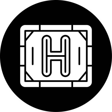 Modern b 'nin vektör illüstrasyonu eksik simgesi