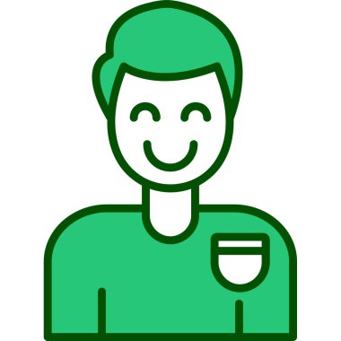 avatar erkek simgesi - taslak biçimi