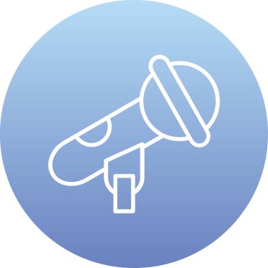 megafon simgesi, modern vektör illüstrasyonu