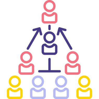 iş insanları vektör simgesi