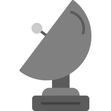 uydu çanağı izole vektör çizimi grafik tasarımı