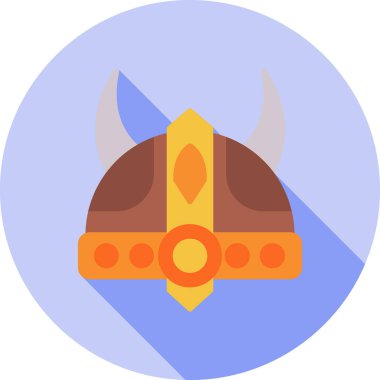 Kalkanlı bir simgenin vektör illüstrasyonu