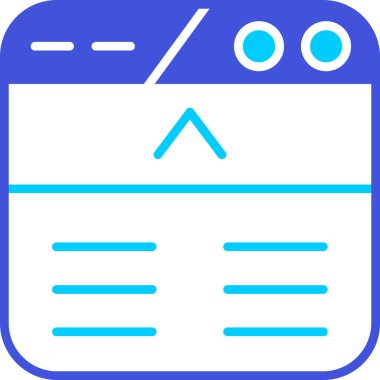 Takvim. Web simgesi basit illüstrasyon