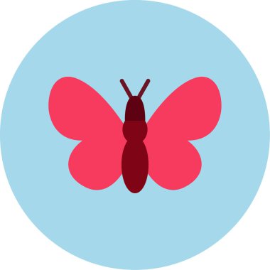 Böcek simgesinin vektör illüstrasyonu