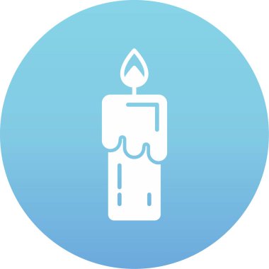 Mum simgesi vektör illüstrasyonu