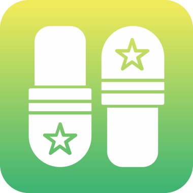 hap simgesinin vektör modern illüstrasyonu