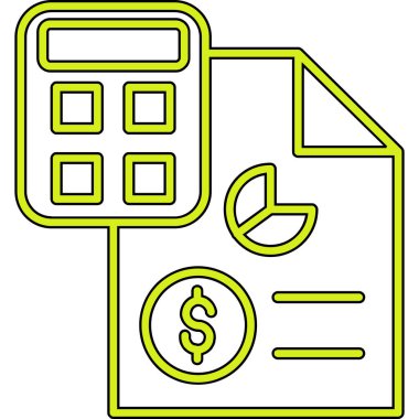 Para için. Web simgesi basit illüstrasyon