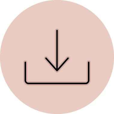 ok simgesi vektör illüstrasyonu