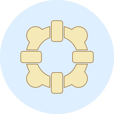 Modern b 'nin vektör illüstrasyonu eksik simgesi