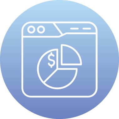 Kişisel finans simgesinin gösterimi