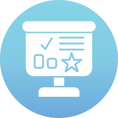 Web simgesi, vektör illüstrasyonu