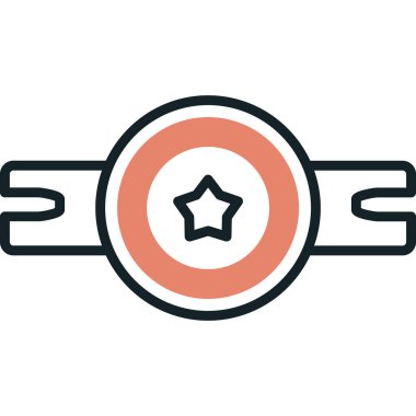 yıldız simgesi vektör illüstrasyonu