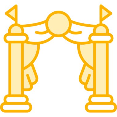 Altın defne çelengi simgesi