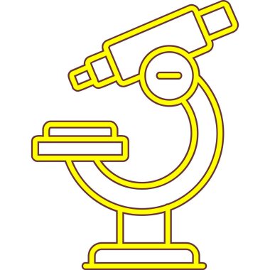 Bilim ve teknoloji çizgisi ve simge biçimi