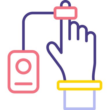 Seo simgesinin vektör illüstrasyonu