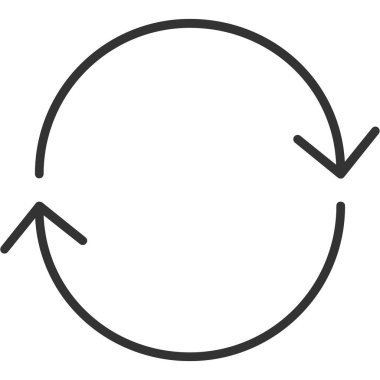 ok dairesi ok simgesi ana hat biçiminde