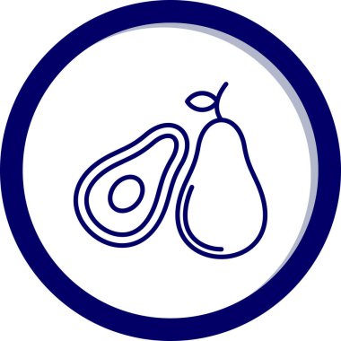 Gıda simgesinin vektör illüstrasyonu