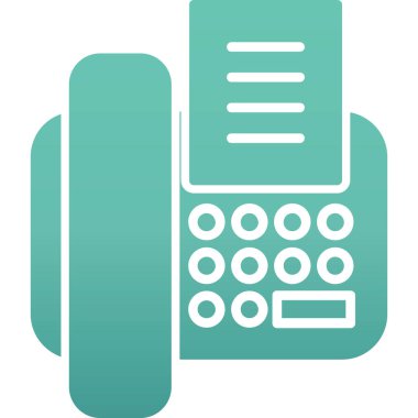 - Telefon. Web simgesi basit illüstrasyon